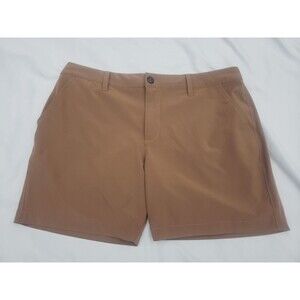 Chubbies Stretch Chino Shorts Mens Size 34 Brown 7" Casual Beach